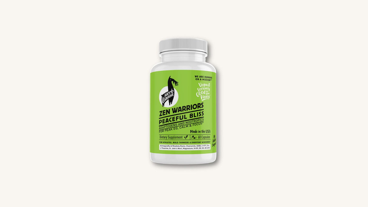 19 Adaptogen + Nootropic Stack | Zen Warriors Peaceful Bliss™