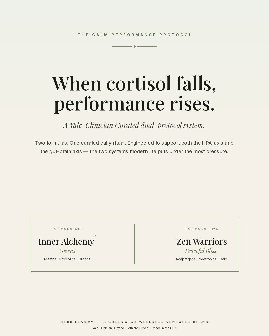Calm Performance Bundle | INNER ALCHEMY™ + ZEN™
