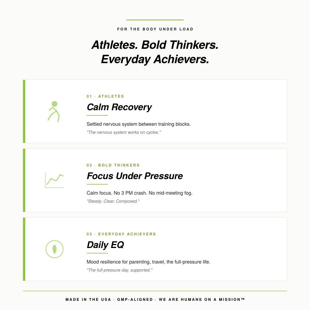 19 Adaptogen + Nootropic Stack  | Zen Warriors Peaceful Bliss™
