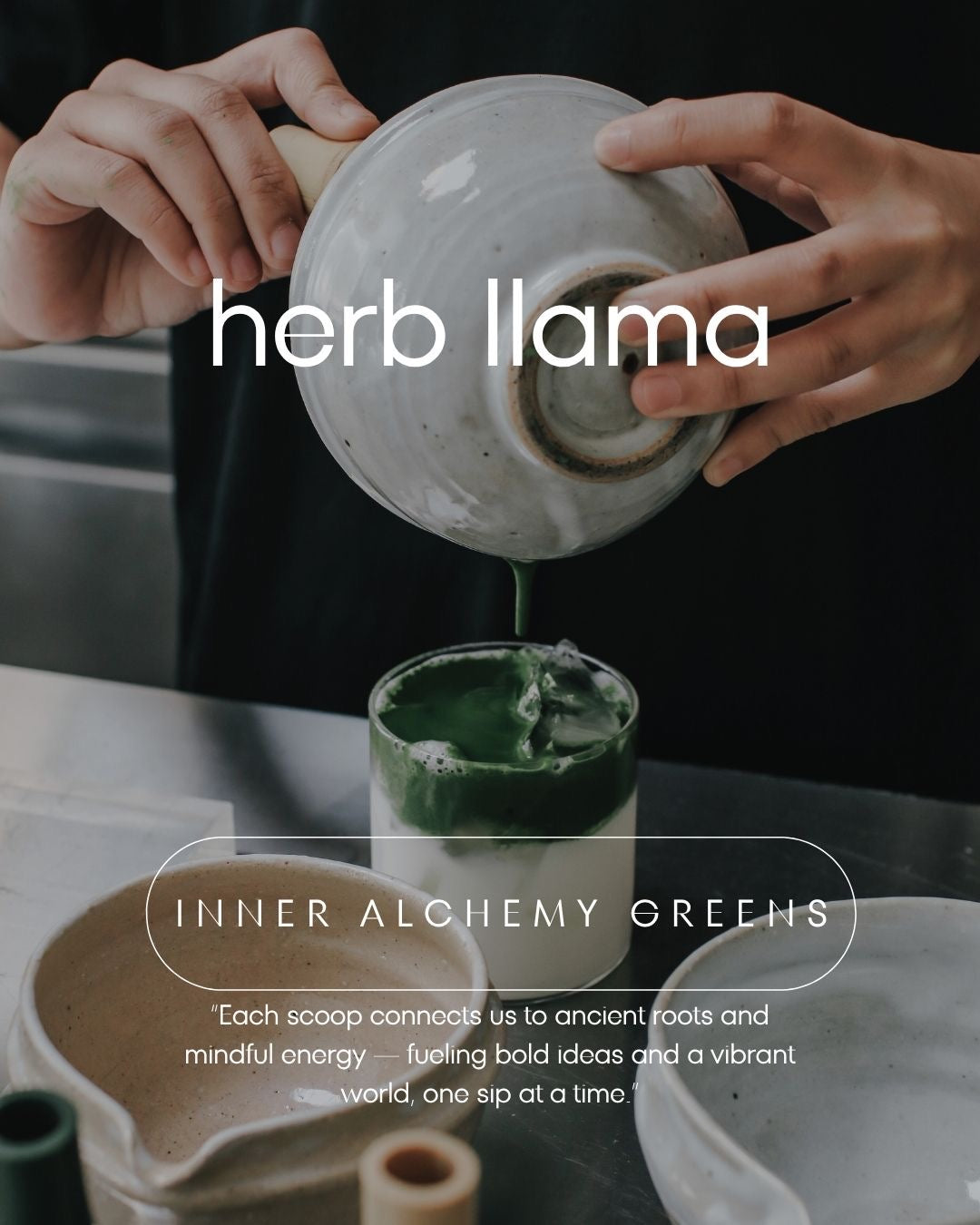 INNER ALCHEMY GREENS™ – Matcha Superfood Powder with Probiotics