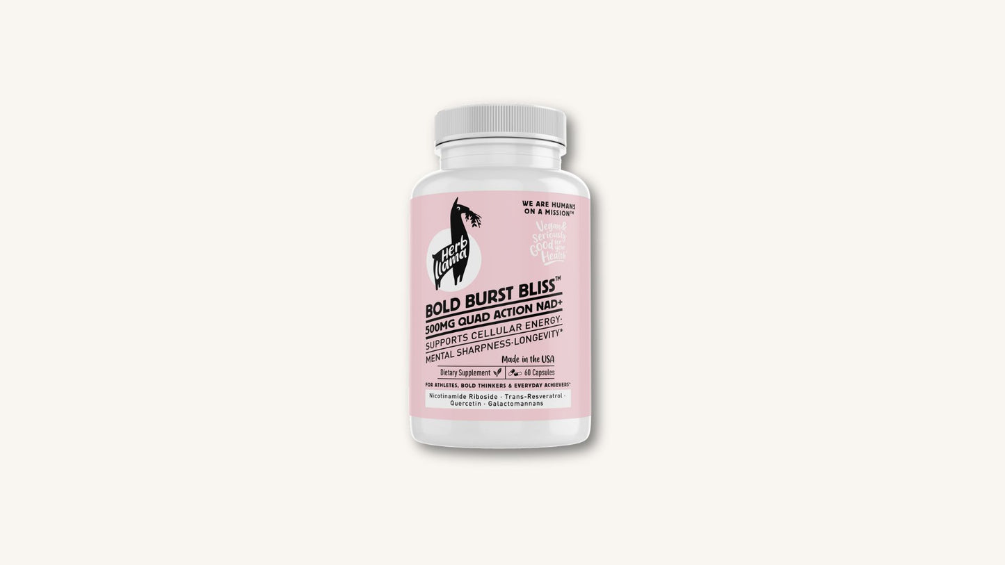 NAD+ & Resveratrol Quad-Action Protocol | BOLD BURST BLISS™