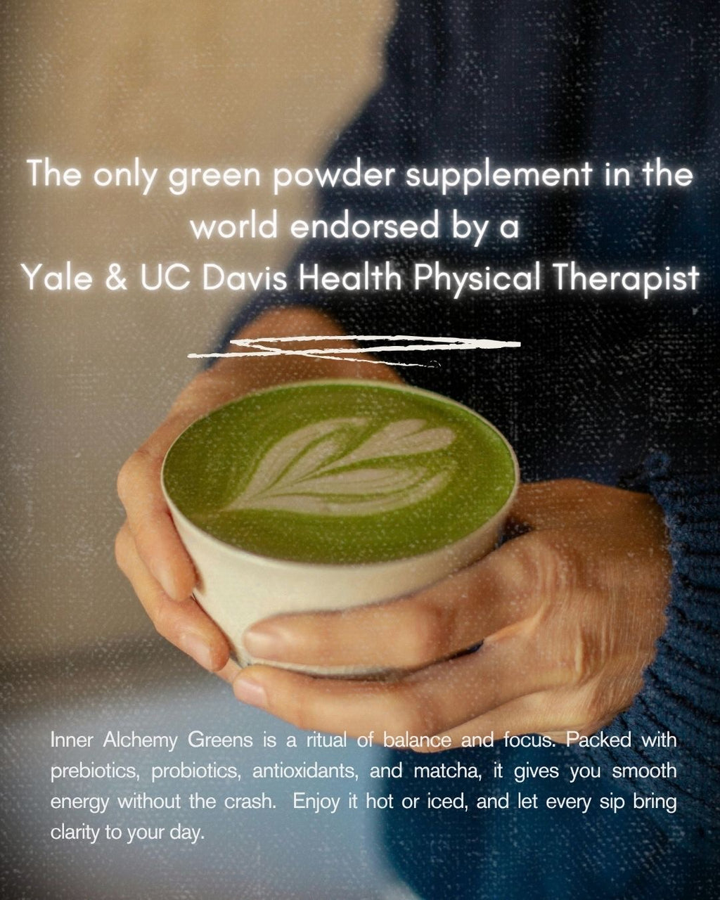 INNER ALCHEMY GREENS™ – Matcha Superfood Powder with Probiotics