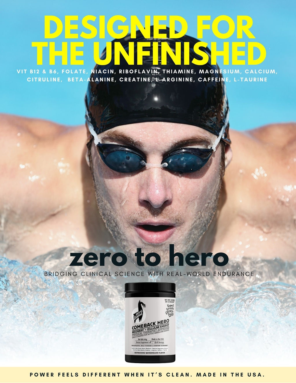 Comeback Hero | Clean Nitric Recovery Ritual for the Unfinished