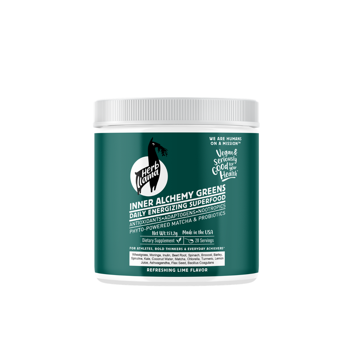 Matcha Powered Prebiotic & Adaptogenic Greens | INNER ALCHEMY™