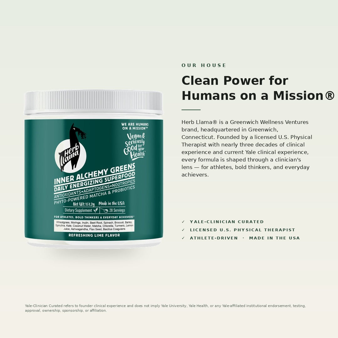 Matcha Powered Prebiotic & Adaptogenic Greens | INNER ALCHEMY™