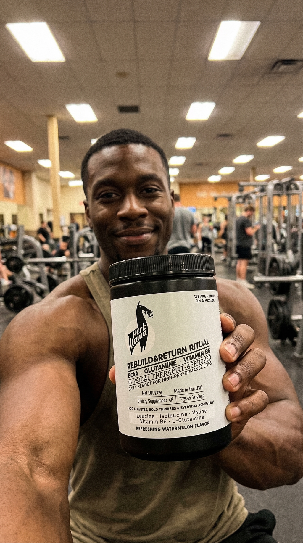 R&R: THE REBUILD & RETURN RITUAL - BCAA · Glutamine · Vitamin B6